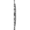 Ekena Millwork Crawley Ceiling Medallion (Fits Canopies up to 6 3/4"), 18"W x 18"H x 3 1/4"ID x 1 1/2"P, Silver CM18CRSLS - alternate 3
